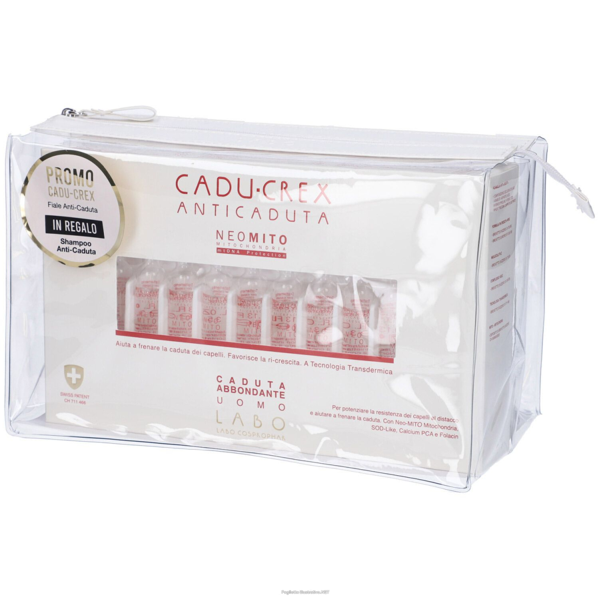 Cerca Prezzi di cadu crex - neomito promo caduta abbondante uomo trattamento 1 mese + shampoo anti-caduta omaggio e acquista online