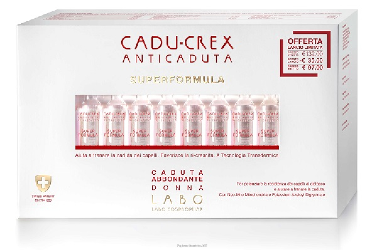 Cerca Prezzi di cadu crex - superformula caduta abbondante donna confezione 40 fiale e acquista online