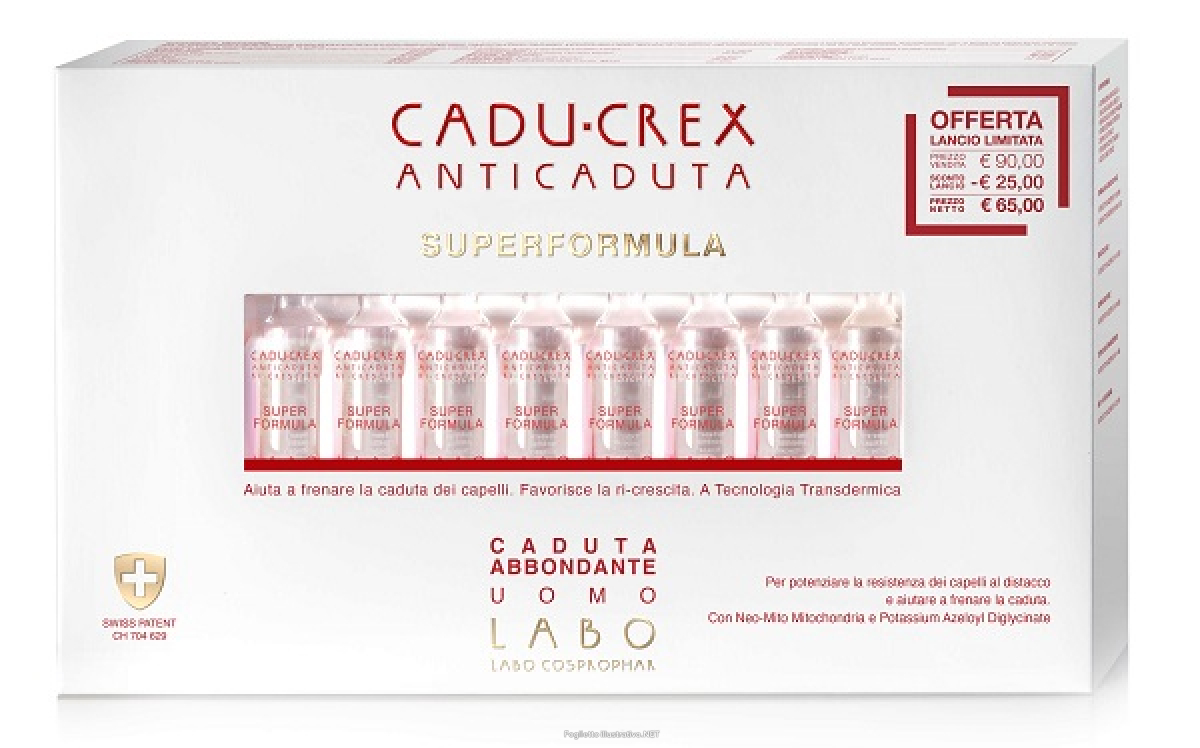 Cerca Prezzi di cadu crex - superformula caduta abbondante uomo confezione 20 fiale e acquista online
