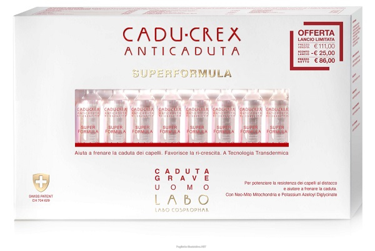 Cerca Prezzi di cadu crex - superformula caduta grave uomo confezione 20 fiale e acquista online
