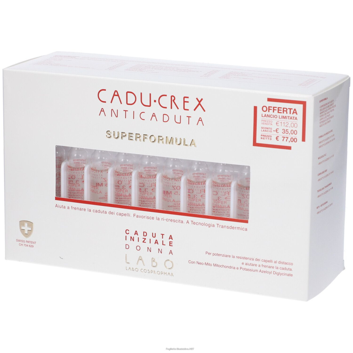 Cerca Prezzi di cadu-crex superformula caduta iniziale donna fiale 140 ml e acquista online