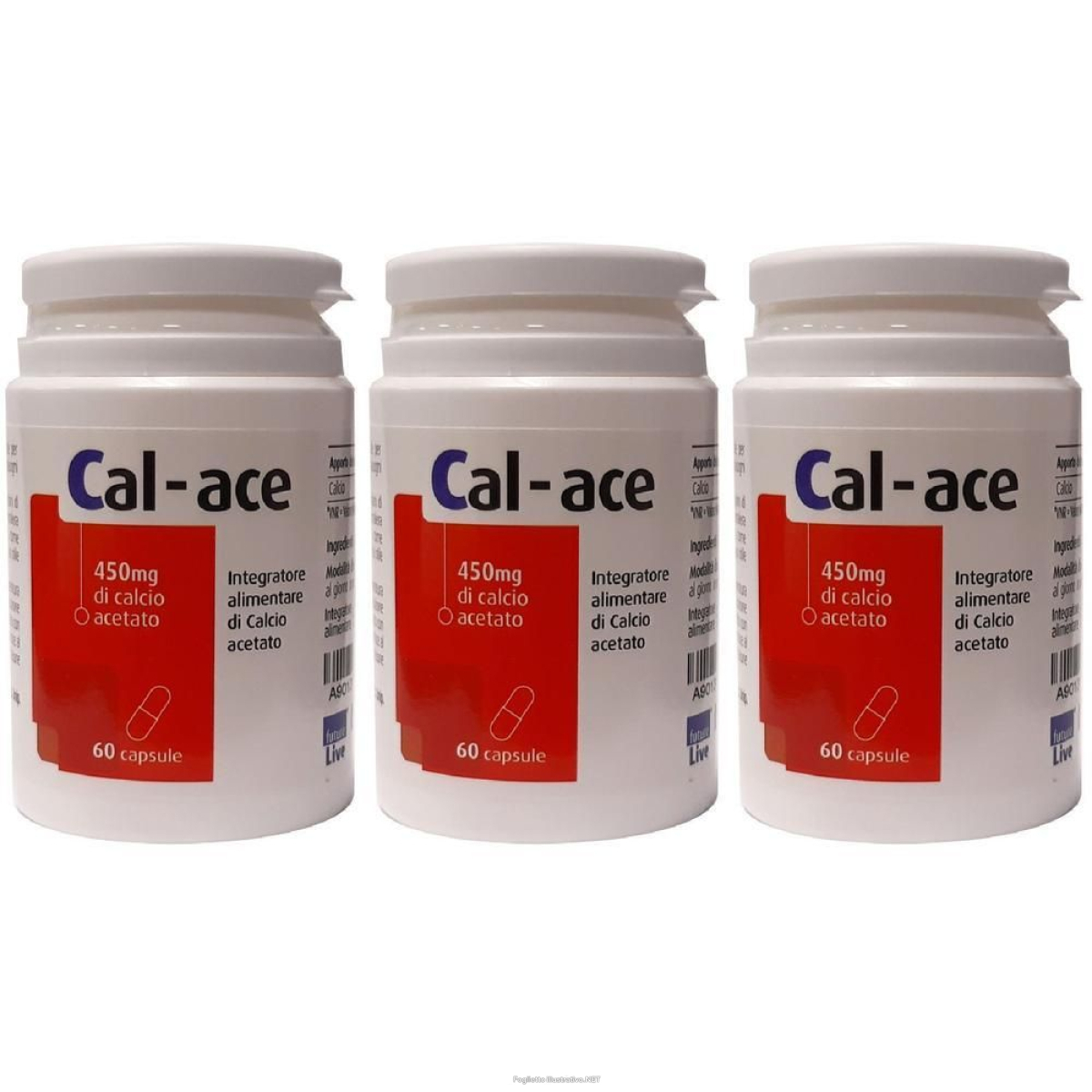 Cerca Prezzi di calace calcio acetato 60 capsule 3x60 pz e acquista online