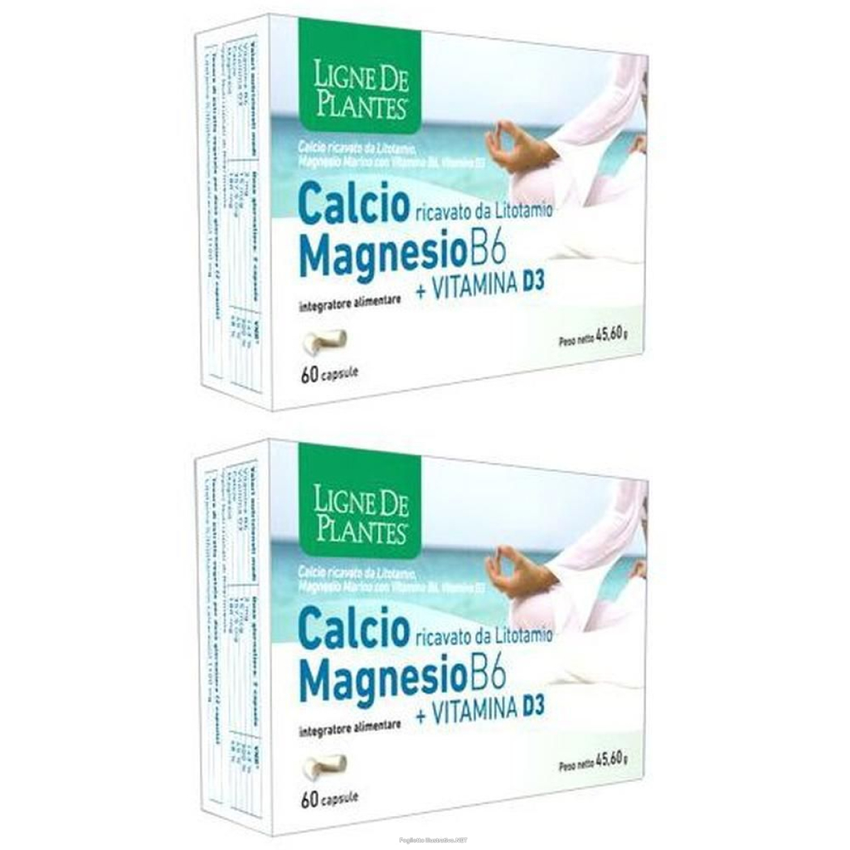 Cerca Prezzi di calcio + magnesio b6 vitamina d3 60 capsule 2x60 pz e acquista online