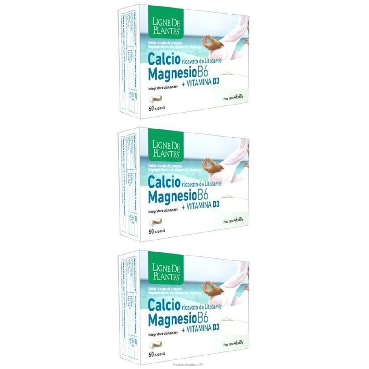 Cerca Prezzi di calcio + magnesio b6 vitamina d3 60 capsule 3x60 pz e acquista online