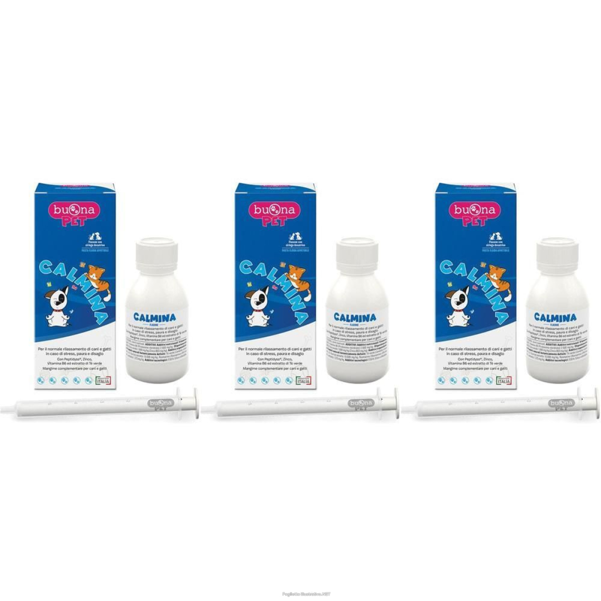 Cerca Prezzi di calmina buonapet flacone 60 g 3x60 g pasta e acquista online