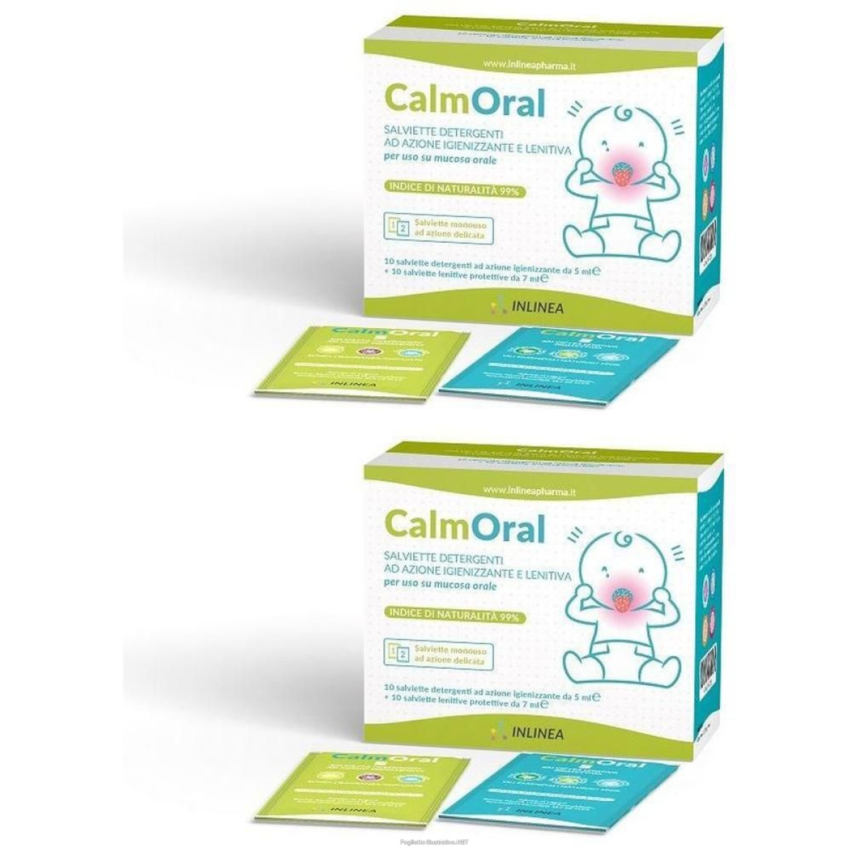 Cerca Prezzi di calmoral 10 salviette detergenti + lenitive protettive 2x e acquista online