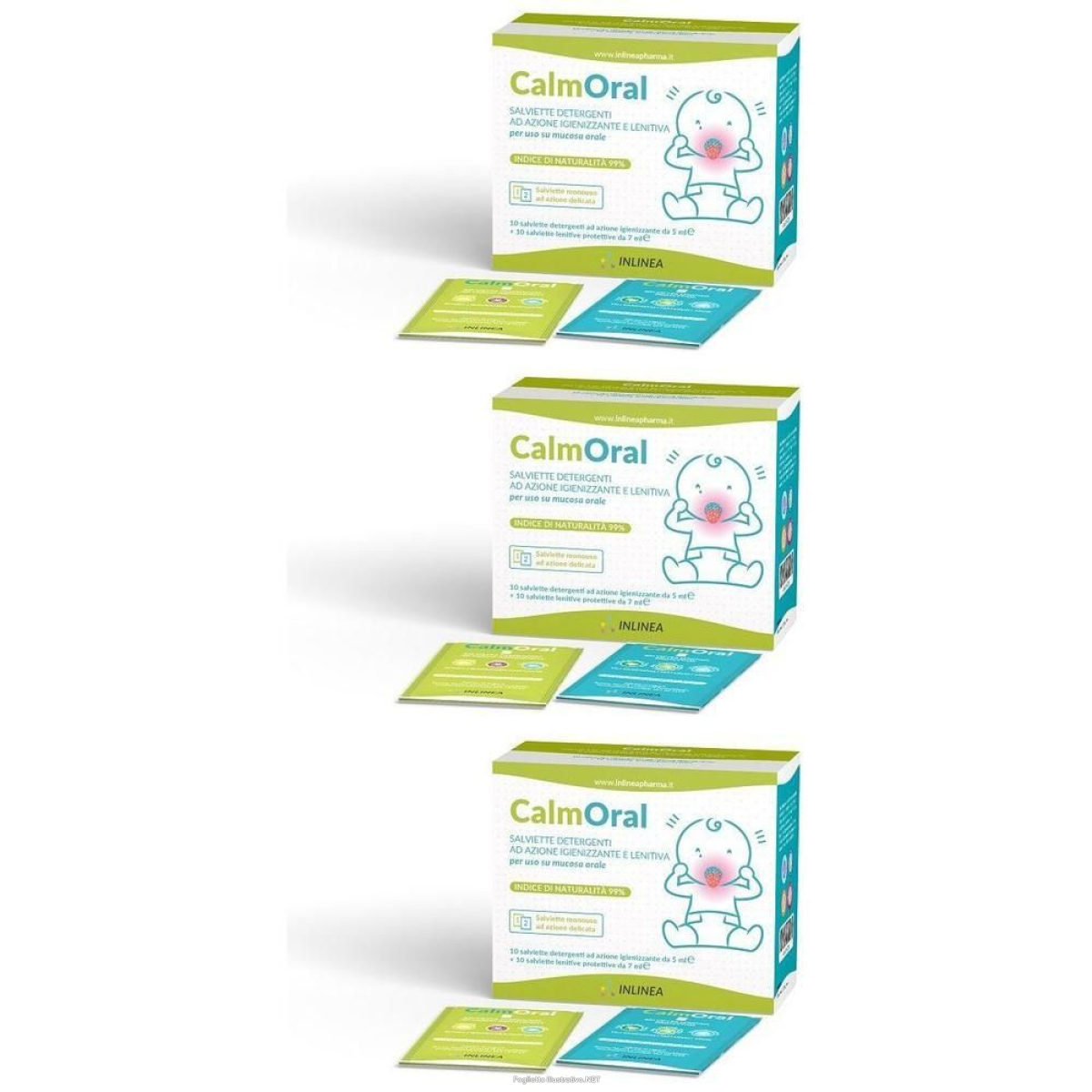 Cerca Prezzi di calmoral 10 salviette detergenti + lenitive protettive 3x e acquista online