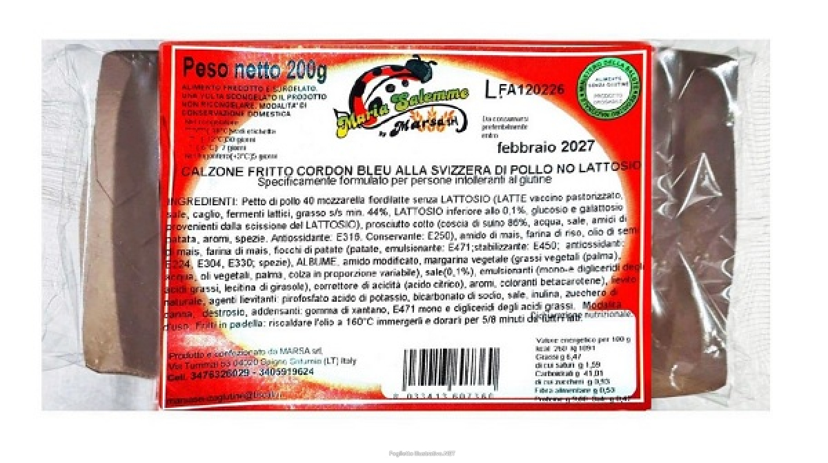 Cerca Prezzi di calzone fritto cordon pollo e acquista online
