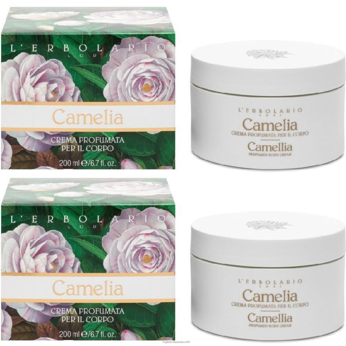 Cerca Prezzi di camelia crema profumata corpo 200 ml 2x200 ml e acquista online