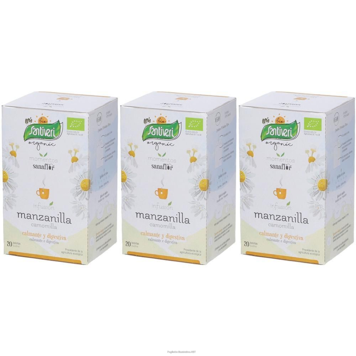 Cerca Prezzi di camomilla infuso bio 20 bustine filtri 3x25 g capsule e acquista online