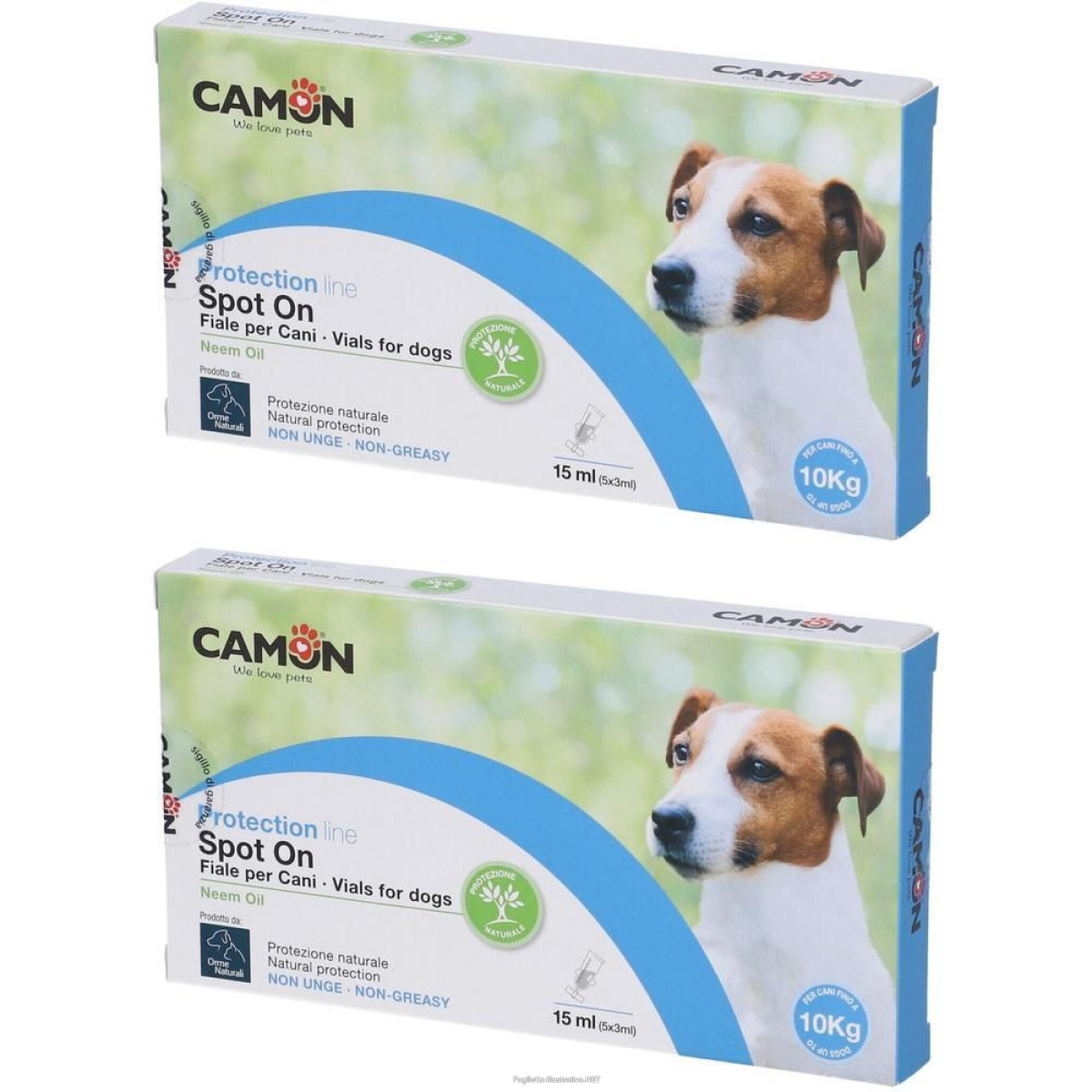 Cerca Prezzi di camon protection spot on fiale per cani 2x5x3 ml pipette monodose e acquista online