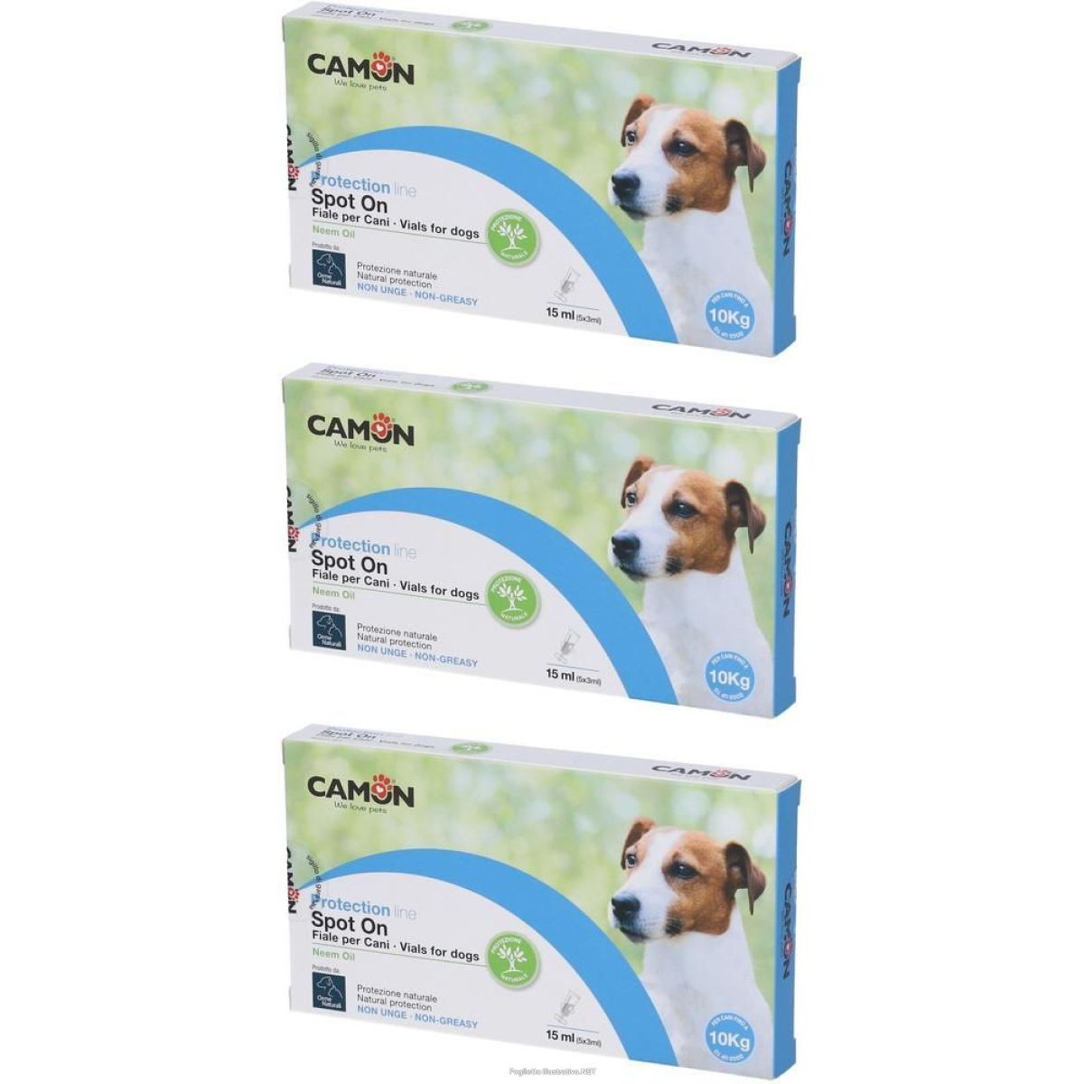 Cerca Prezzi di camon protection spot on fiale per cani 3x5x3 ml pipette monodose e acquista online