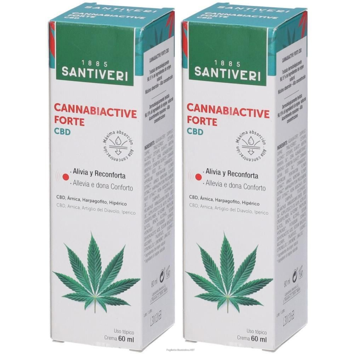 Cerca Prezzi di cannabiactive forte cbd crema 60 ml 2x60 ml e acquista online