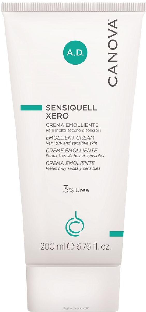 Cerca Prezzi di canova a.d. sensiquell xero crema emolliente per pelli molto secche e sensibili 200ml e acquista online