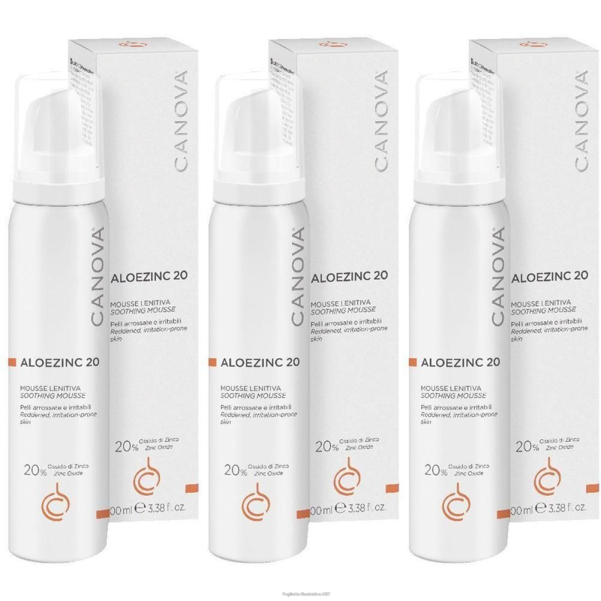 Cerca Prezzi di canova aloezinc 20 3x100 ml schiuma e acquista online