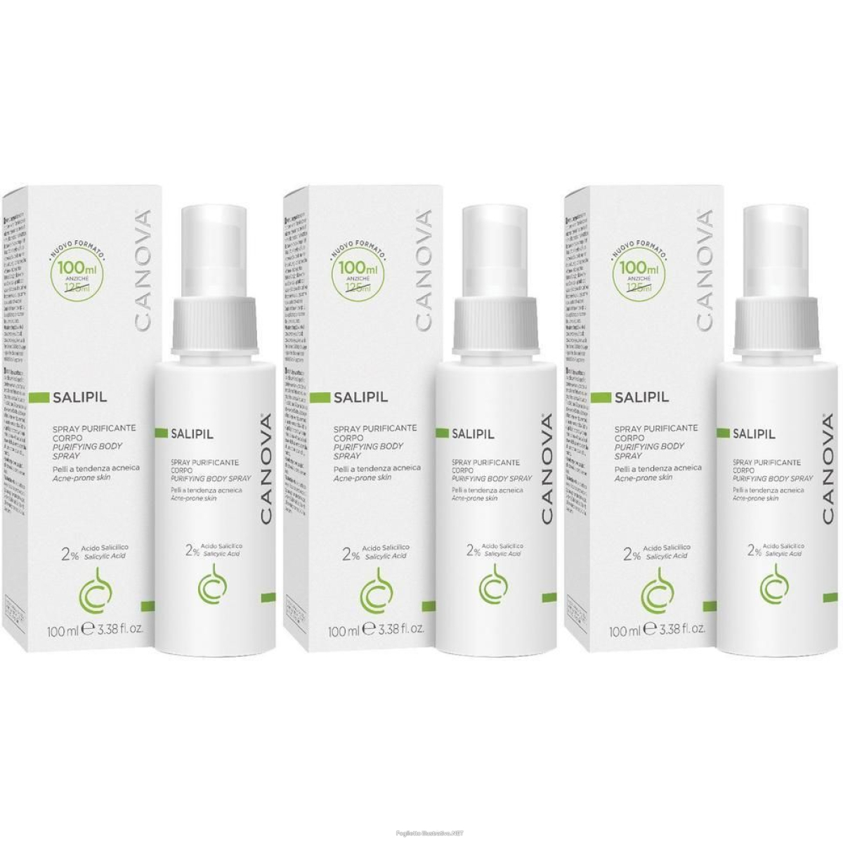 Cerca Prezzi di canova® salipil spray purificante 3x100 ml e acquista online