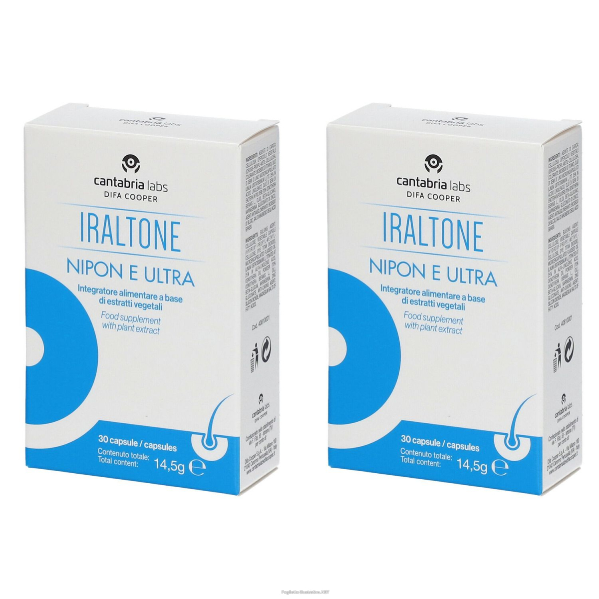 Cerca Prezzi di cantabria labs iraltone nipon e ultra 2x30 pz capsule e acquista online