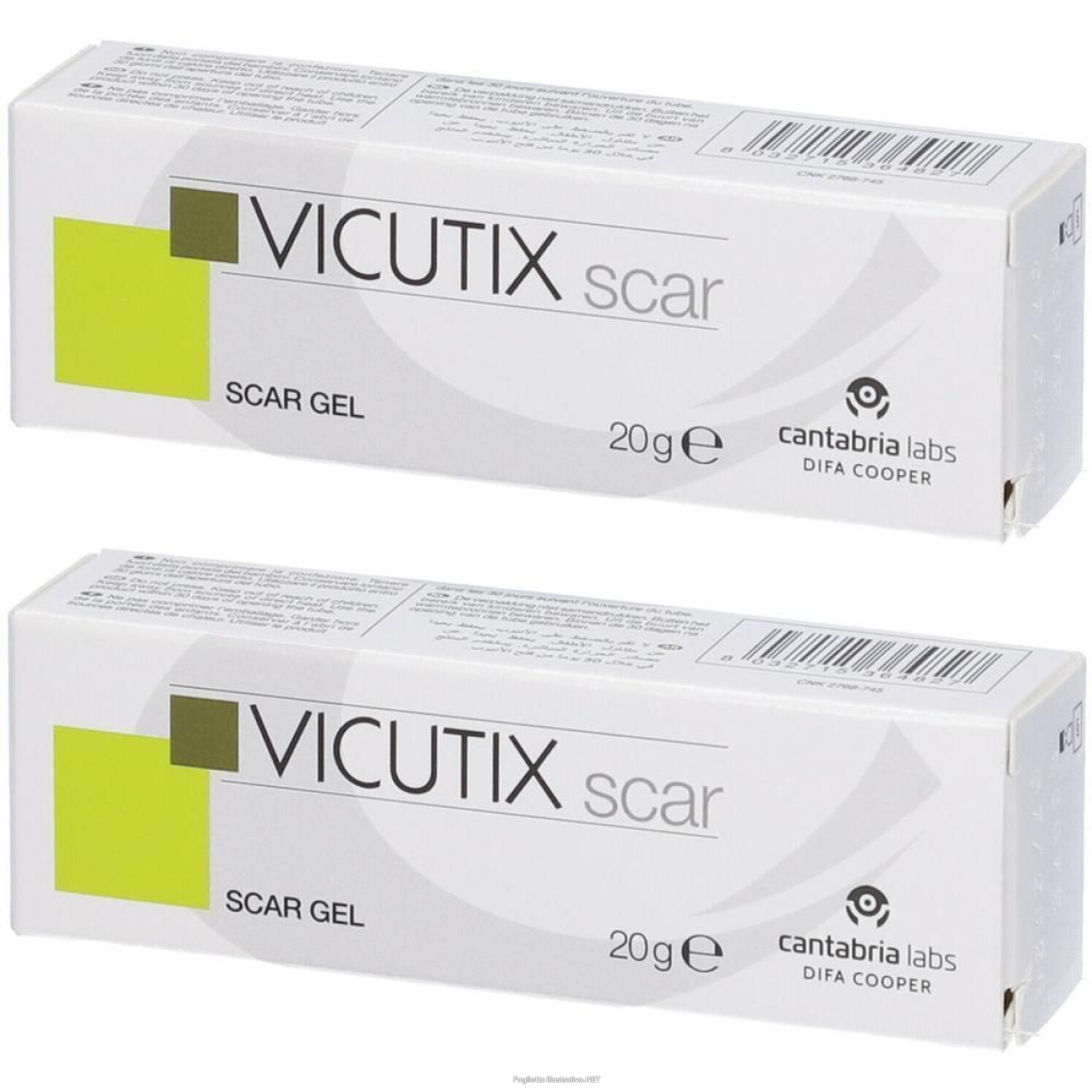Cerca Prezzi di cantabria labs vicutix scar gel 2x20 g e acquista online