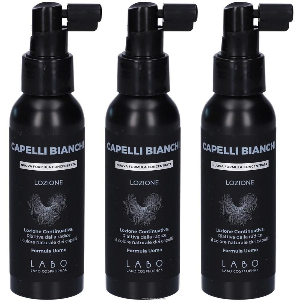 Cerca Prezzi di capelli bianchi lozione di proseguimento uomo 3x100 ml e acquista online