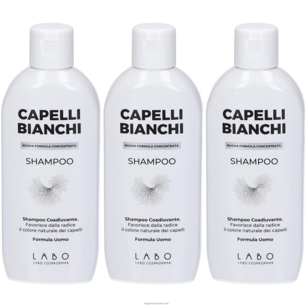 Cerca Prezzi di capelli bianchi shampoo uomo 3x200 ml e acquista online