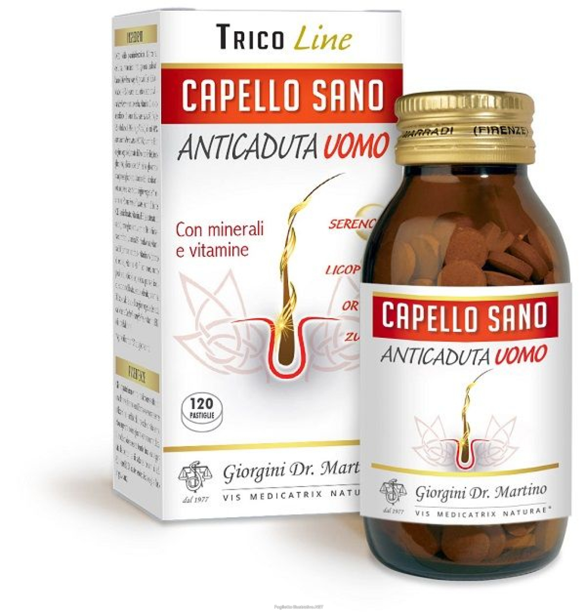 Cerca Prezzi di capello sano anticaduta uomo 120 pastiglie 600 mg e acquista online