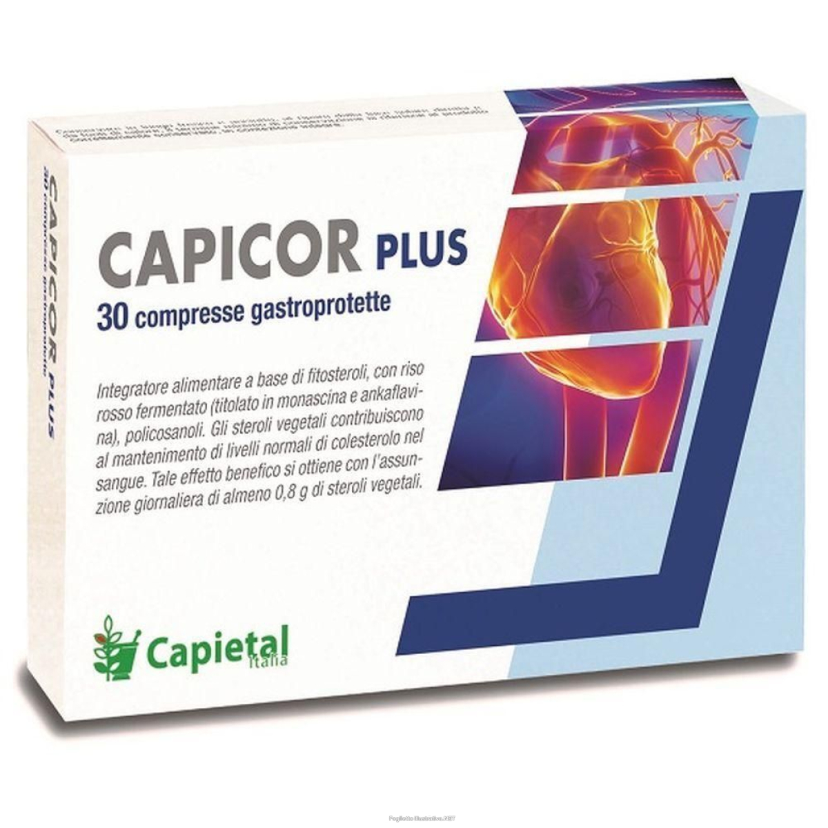 Cerca Prezzi di capicor plus 30 compresse gastroprotette 4x36 g gastroresist e acquista online