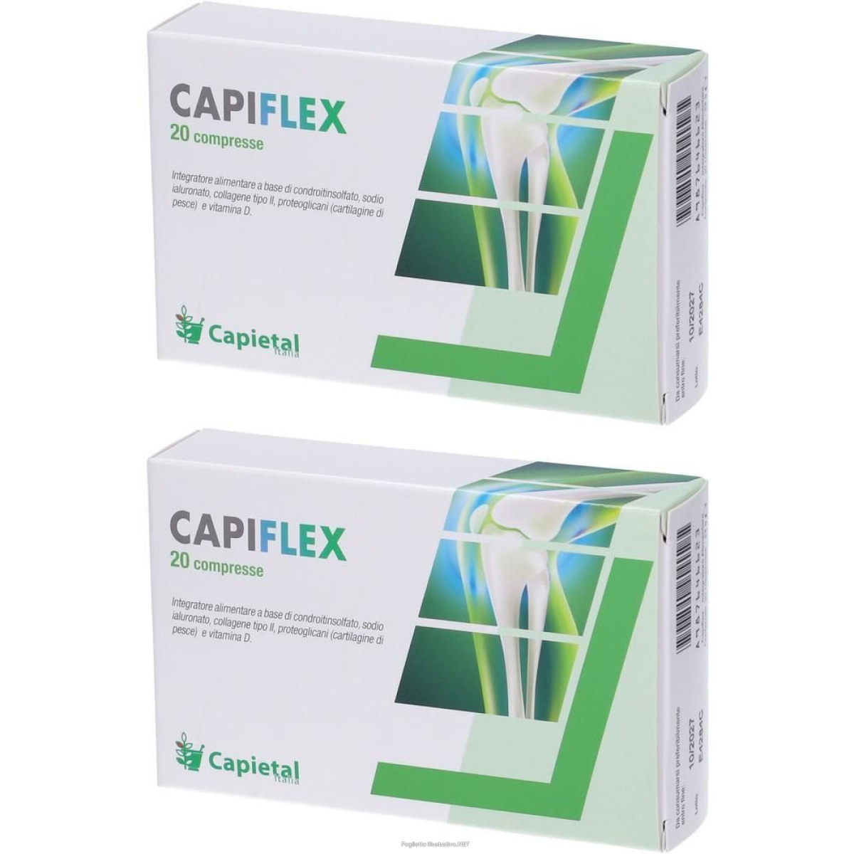 Cerca Prezzi di capiflex 20 compresse 2x24 g e acquista online