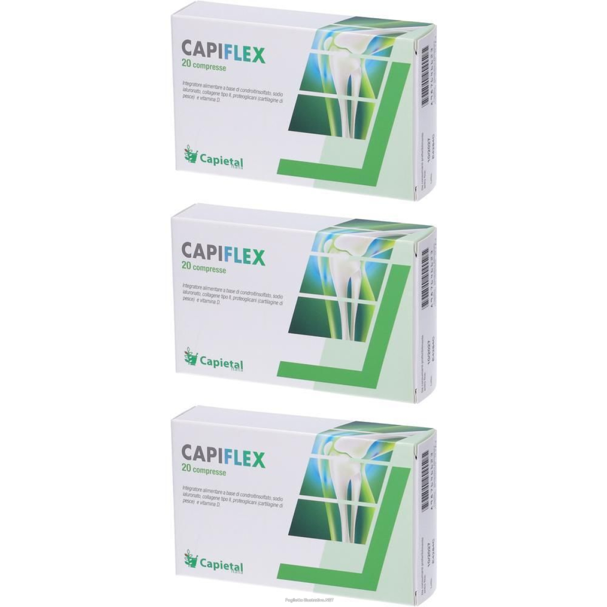 Cerca Prezzi di capiflex 20 compresse 3x24 g e acquista online