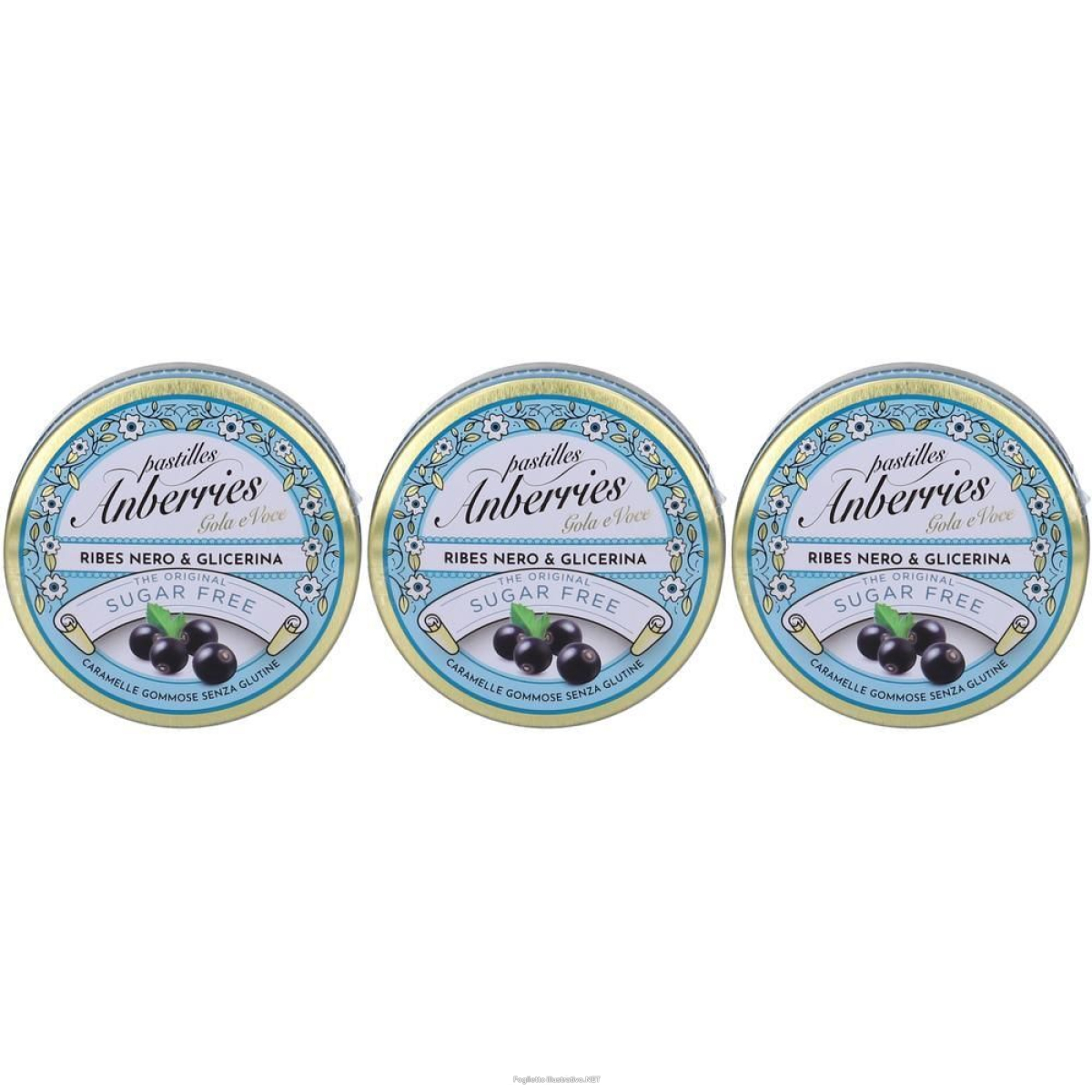 Cerca Prezzi di caramelle anberries classiche ribes nero e glicerina 3x50 g e acquista online