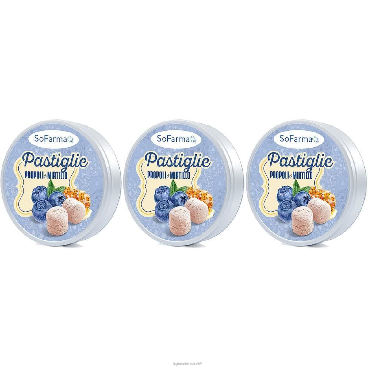 Cerca Prezzi di caramelle propoli mirtillo sofarmapiu' 3x40 g e acquista online
