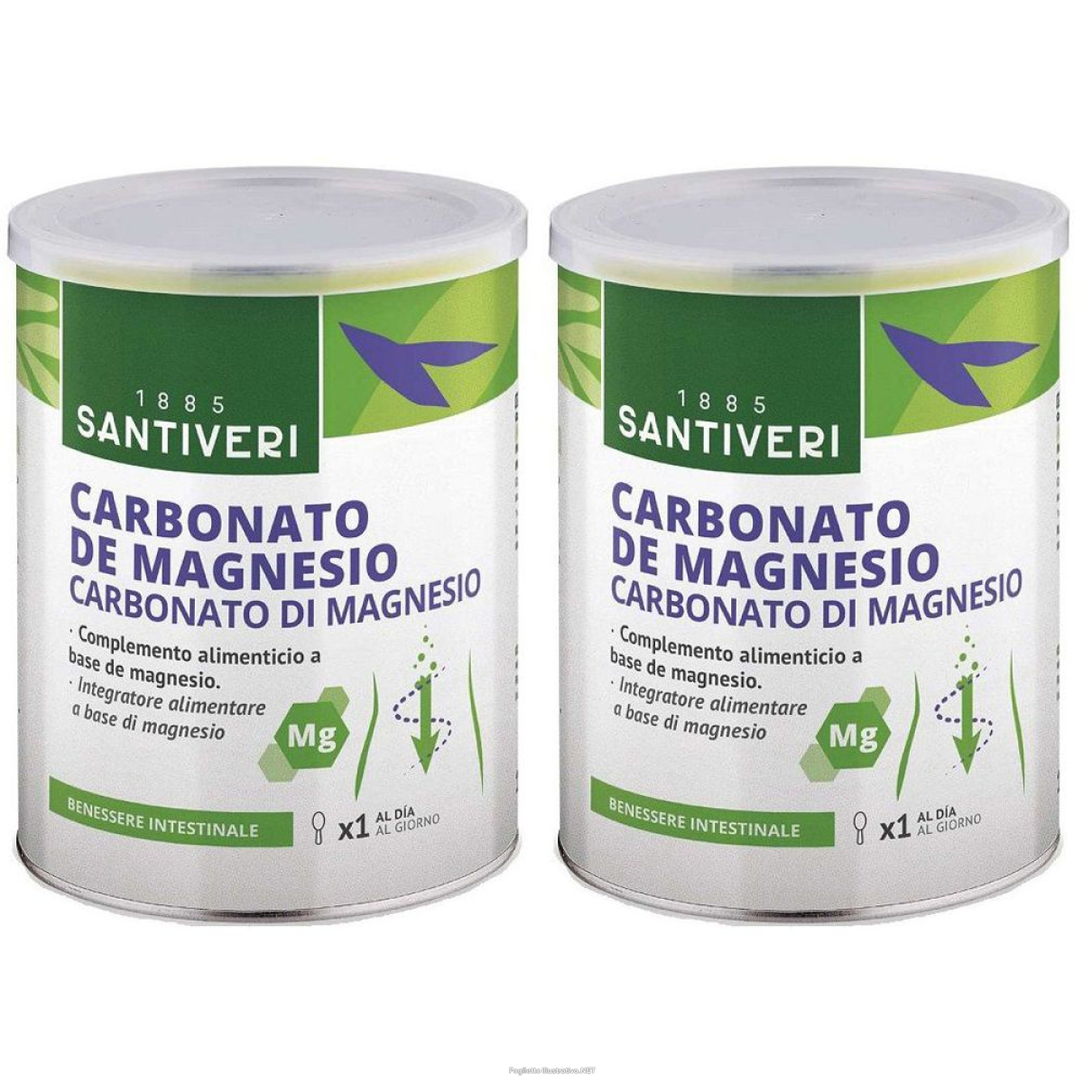Cerca Prezzi di carbonato magnesio 110 g santiveri set da 2 2x110 g e acquista online