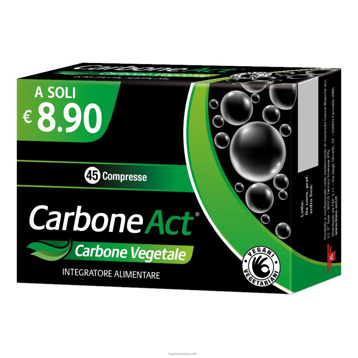 Cerca Prezzi di carbone act 45 compresse e acquista online