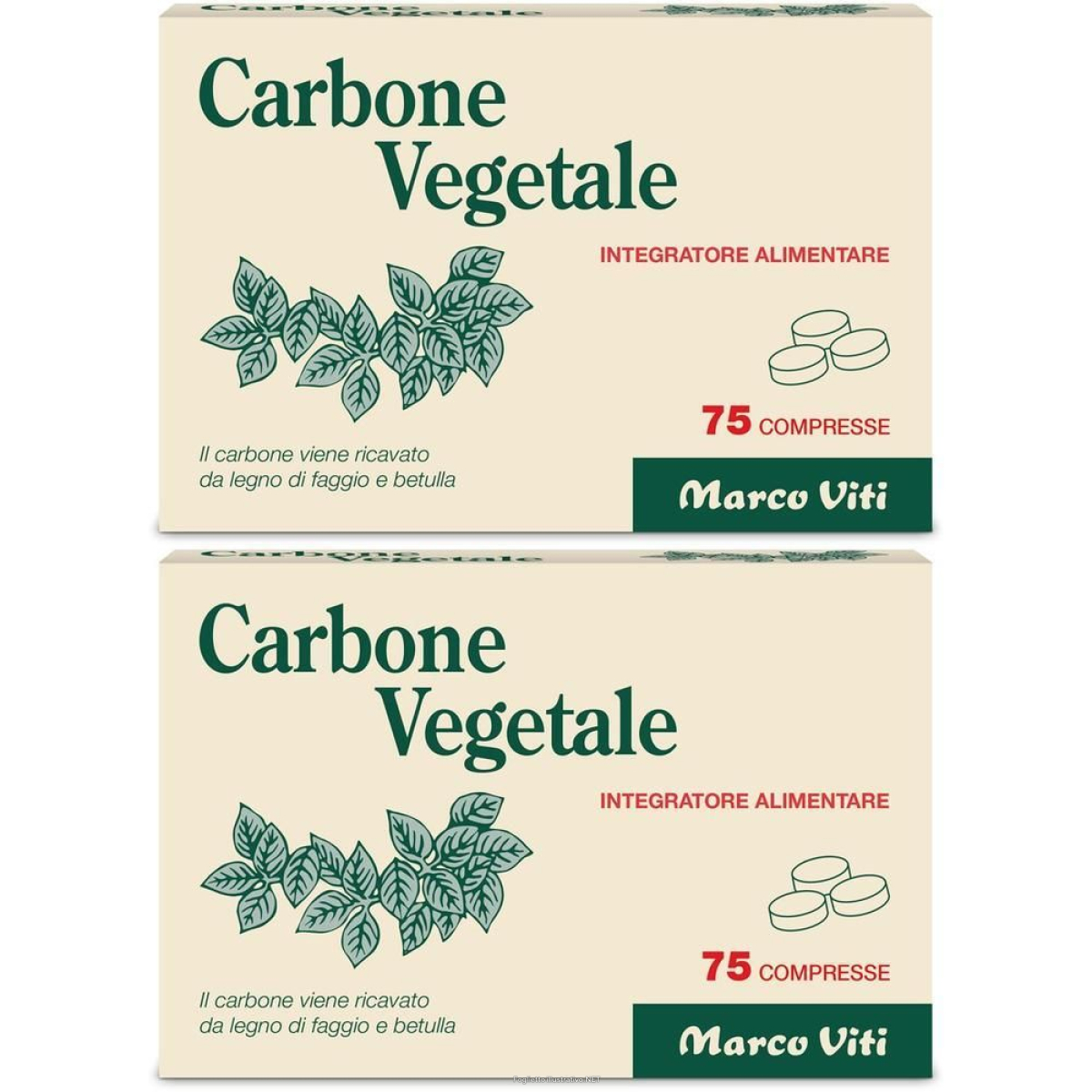 Cerca Prezzi di carbone vegetale compresse 2x75 pz e acquista online