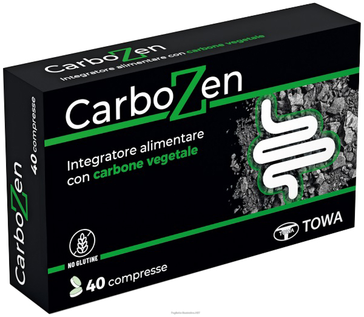 Cerca Prezzi di carbozen integratore per il gonfiore intestinale 40 compresse e acquista online