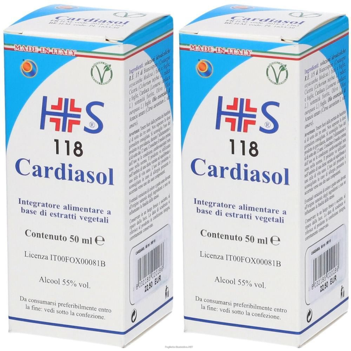 Cerca Prezzi di cardiasol flacone 2x50 ml gocce orali e acquista online