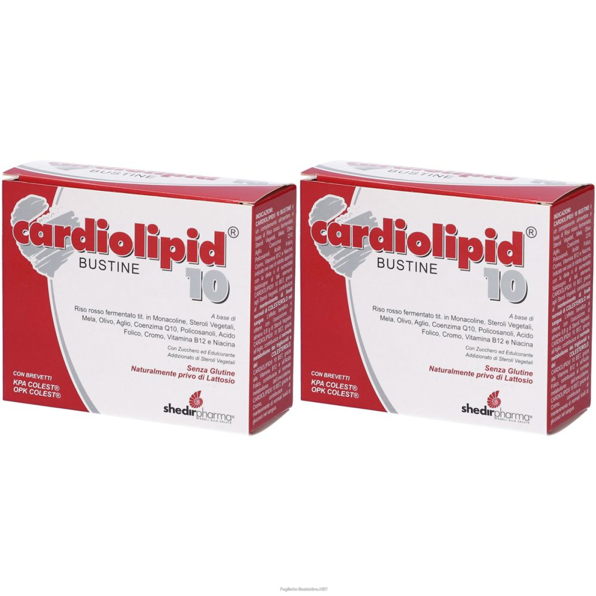Cerca Prezzi di cardiolipid 10® set da 2 2x20 pz bustina e acquista online
