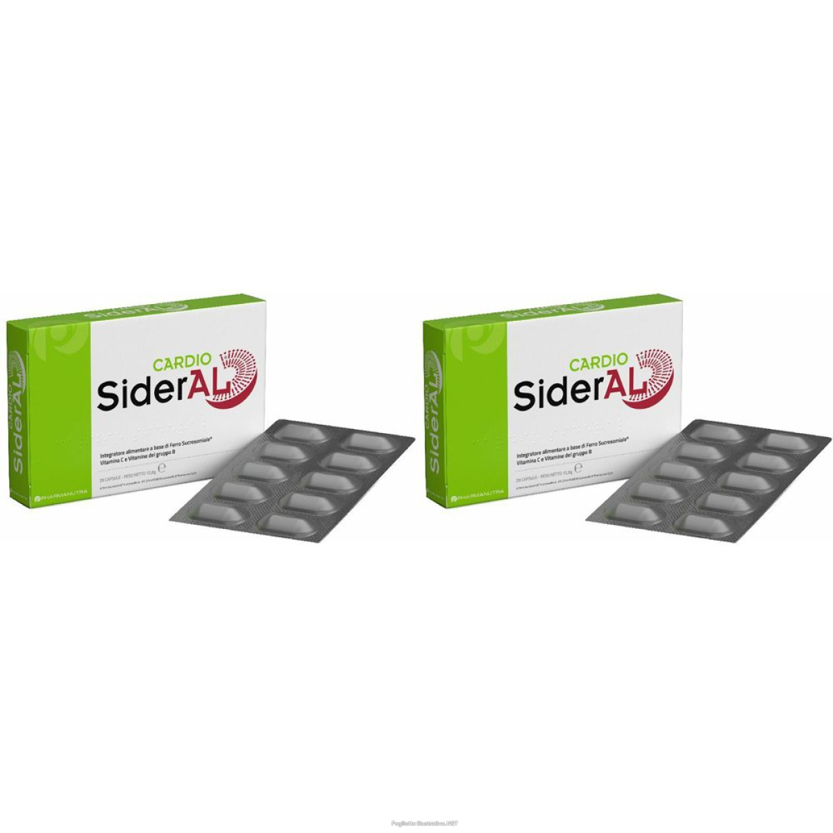 Cerca Prezzi di cardiosideral® capsule set da 2 2x20 pz e acquista online