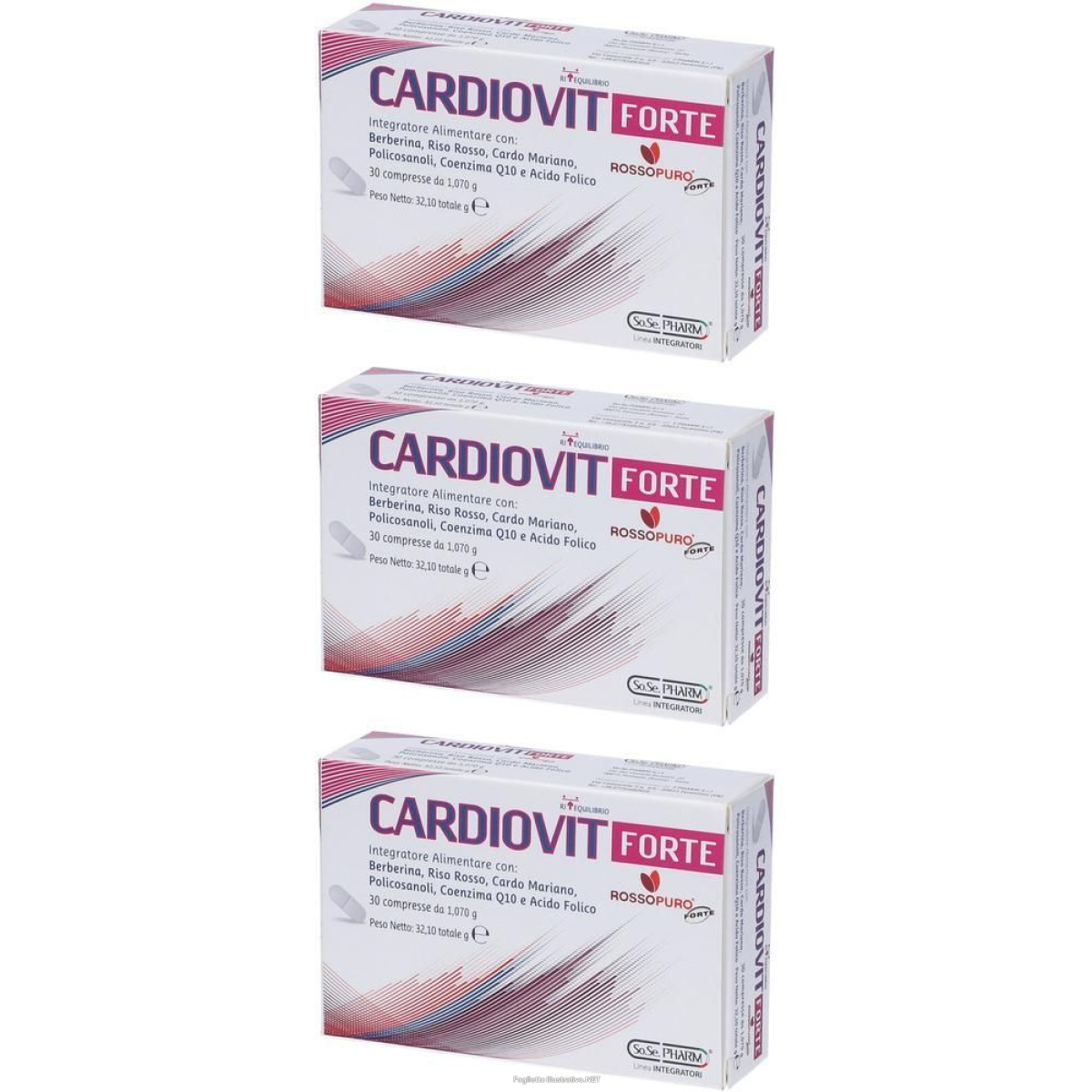 Cerca Prezzi di cardiovit forte 30 compresse 3x32,1 g e acquista online
