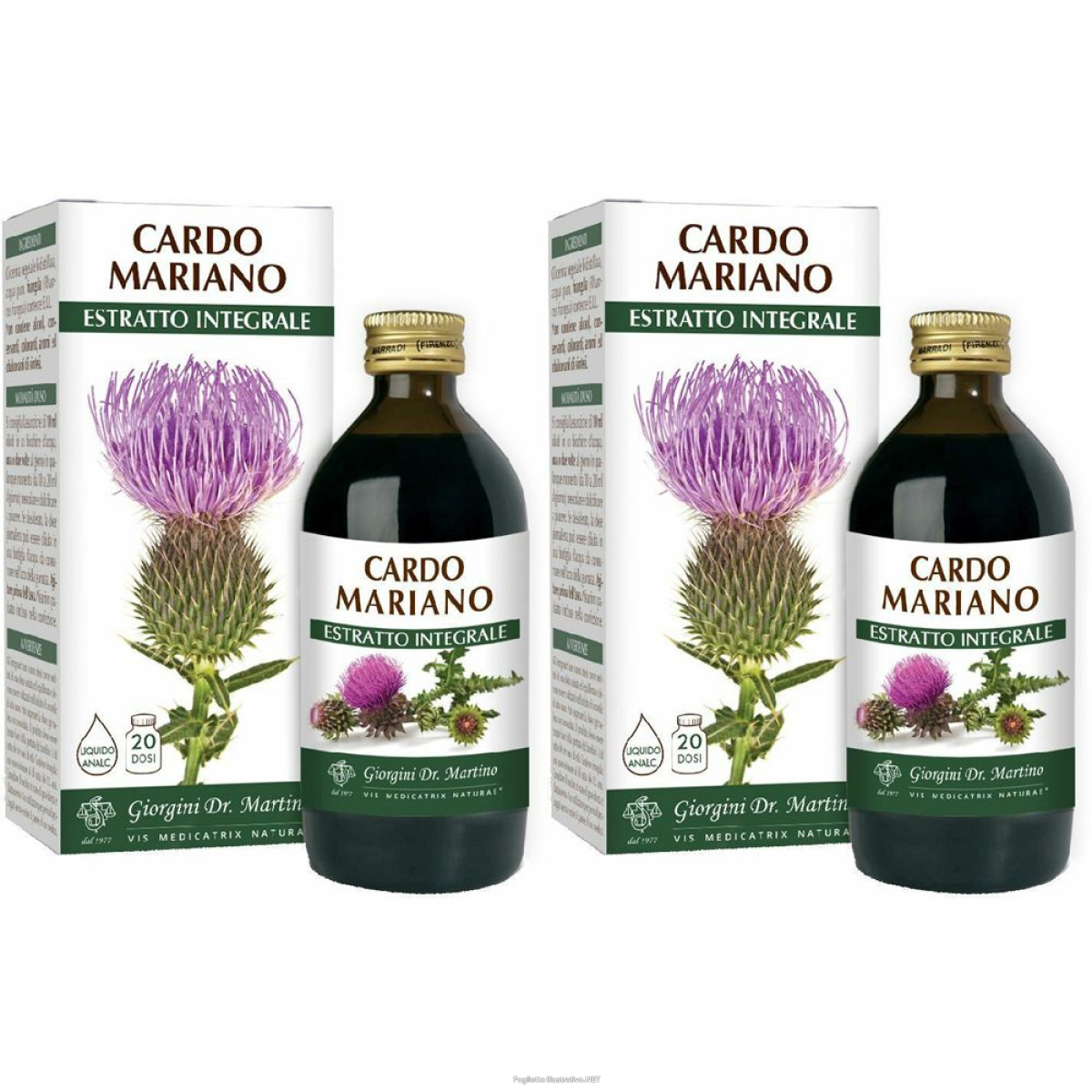 Cerca Prezzi di cardo mariano estratto integrale set da 2 2x200 ml soluzione orale e acquista online