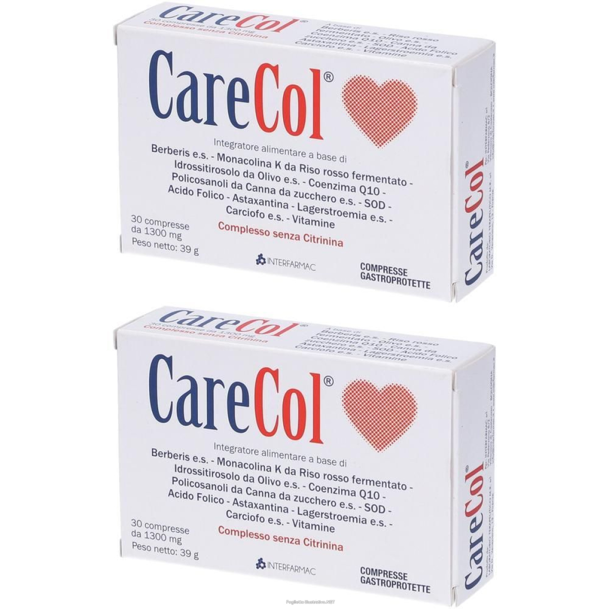 Cerca Prezzi di carecol 30 compresse 2x30 pz e acquista online