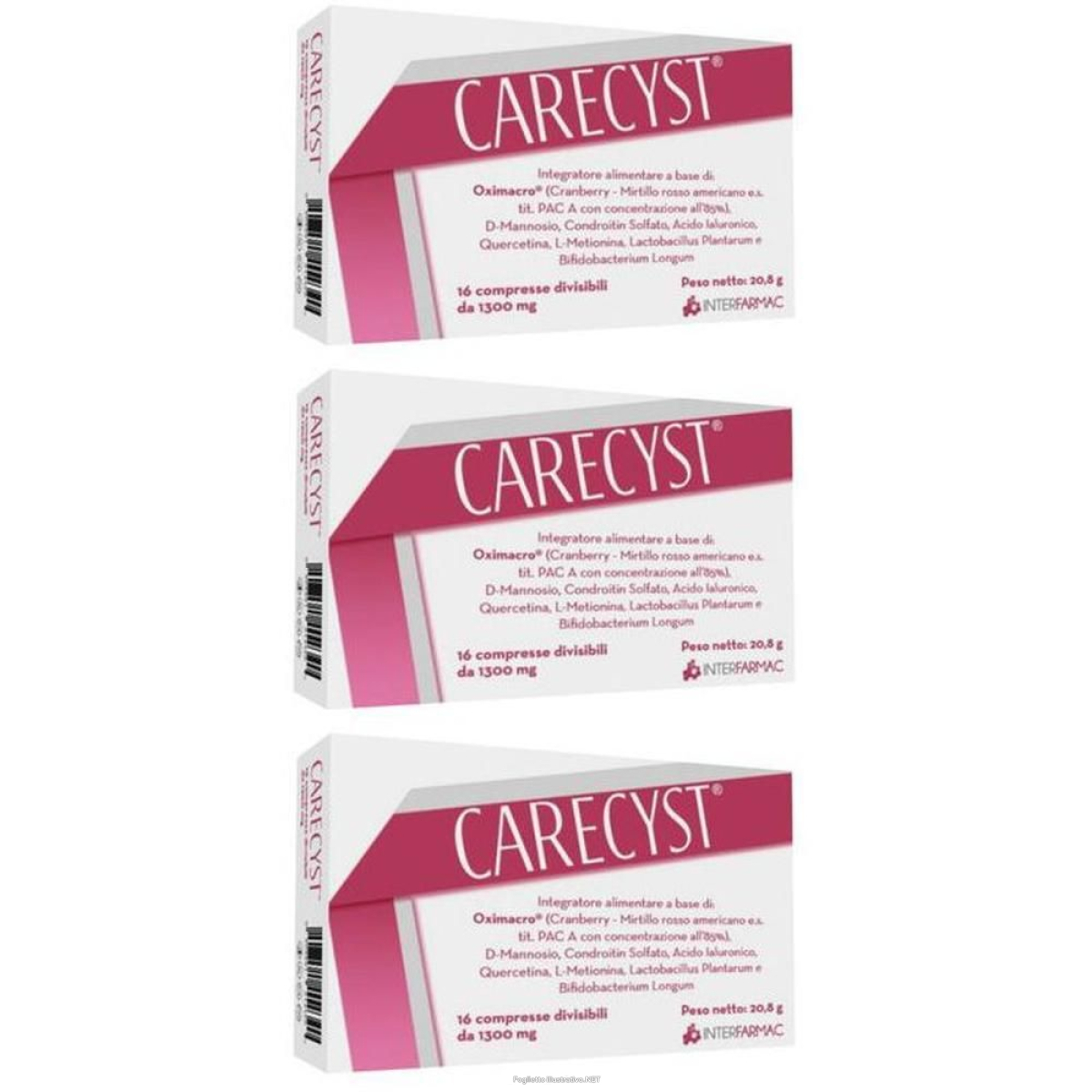 Cerca Prezzi di carecyst 16 compresse gastroprotette 3x20,8 g e acquista online