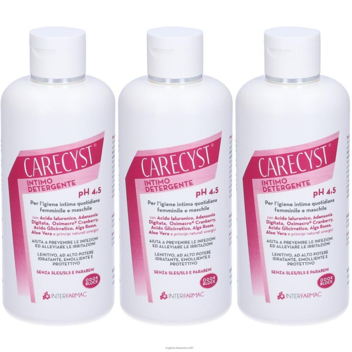 Cerca Prezzi di carecyst intimo detergente 3x250 ml e acquista online