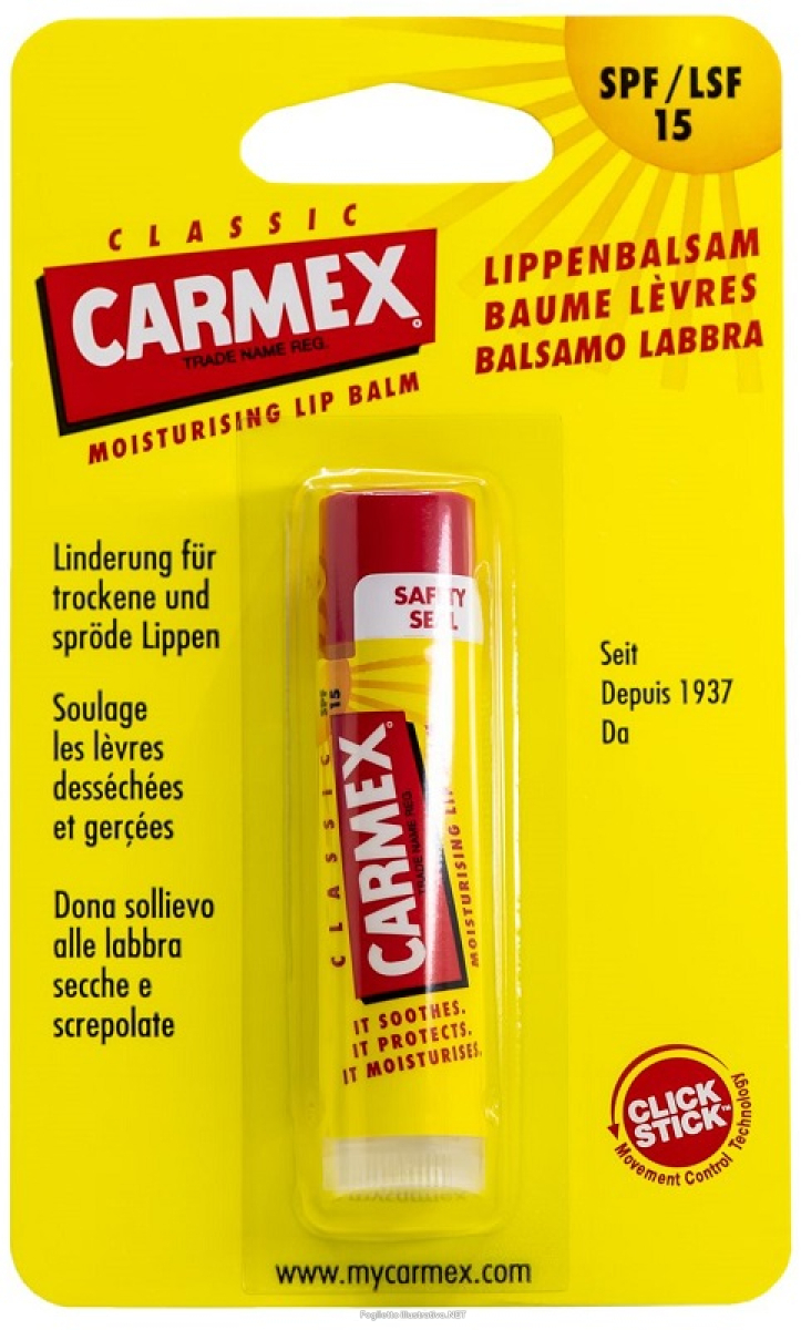 Cerca Prezzi di carmex balsamo labbra classico spf15 4,25 g e acquista online