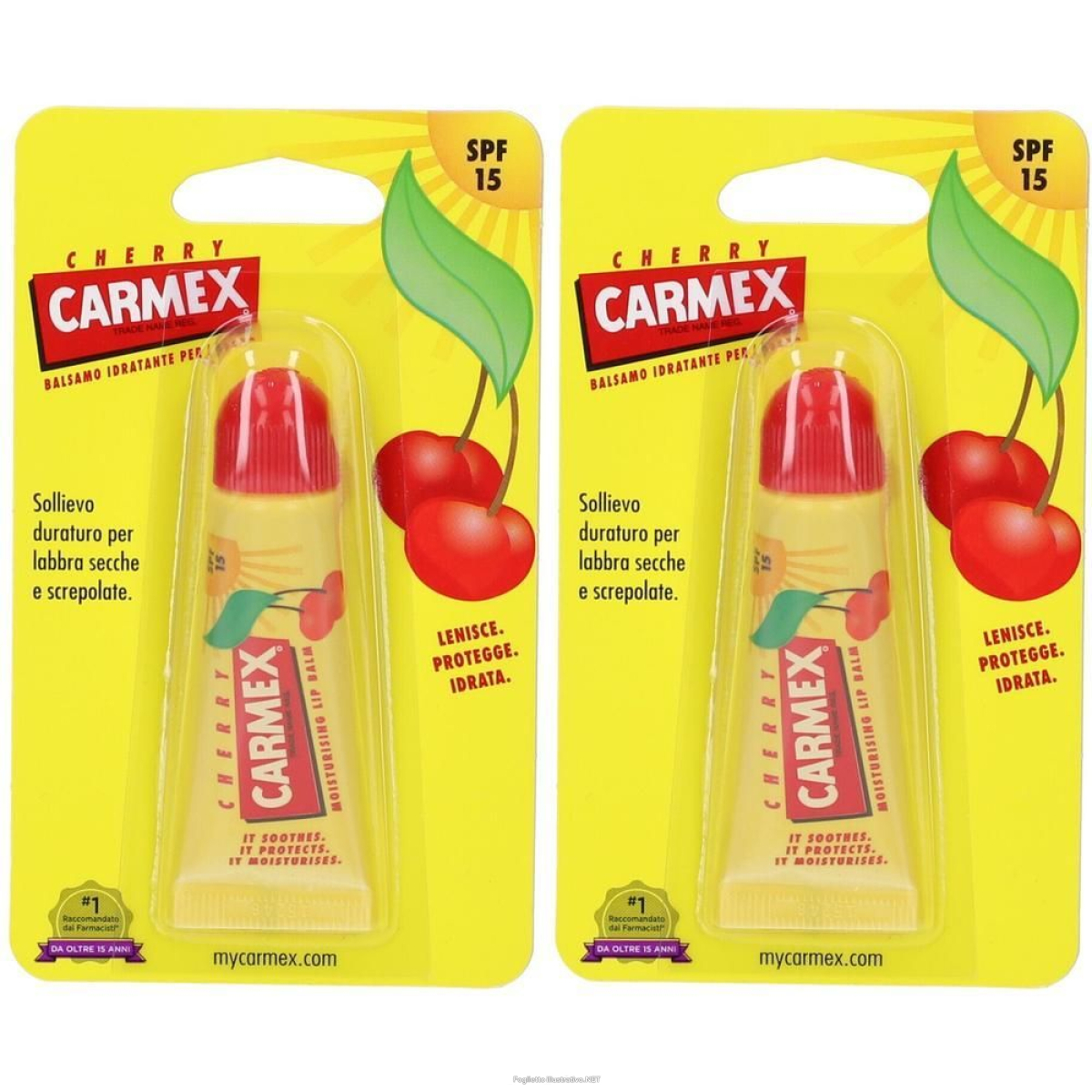 Cerca Prezzi di carmex cherry balsamo idratante labbra tubetto sff 15 2x10 g e acquista online