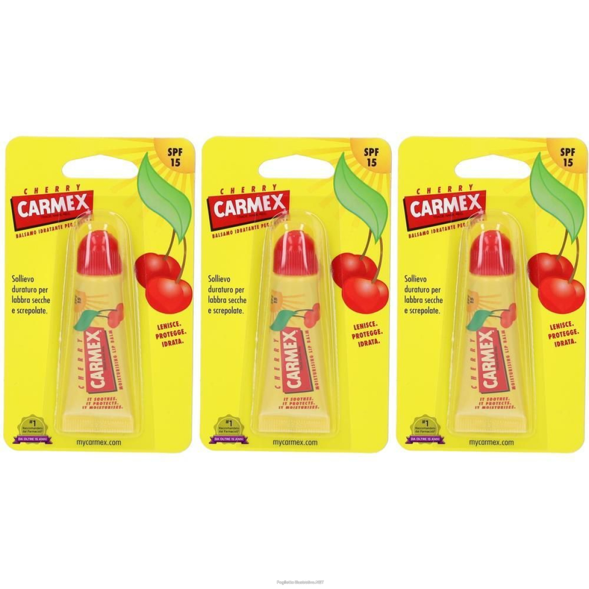 Cerca Prezzi di carmex cherry balsamo idratante labbra tubetto sff 15 3x10 g e acquista online