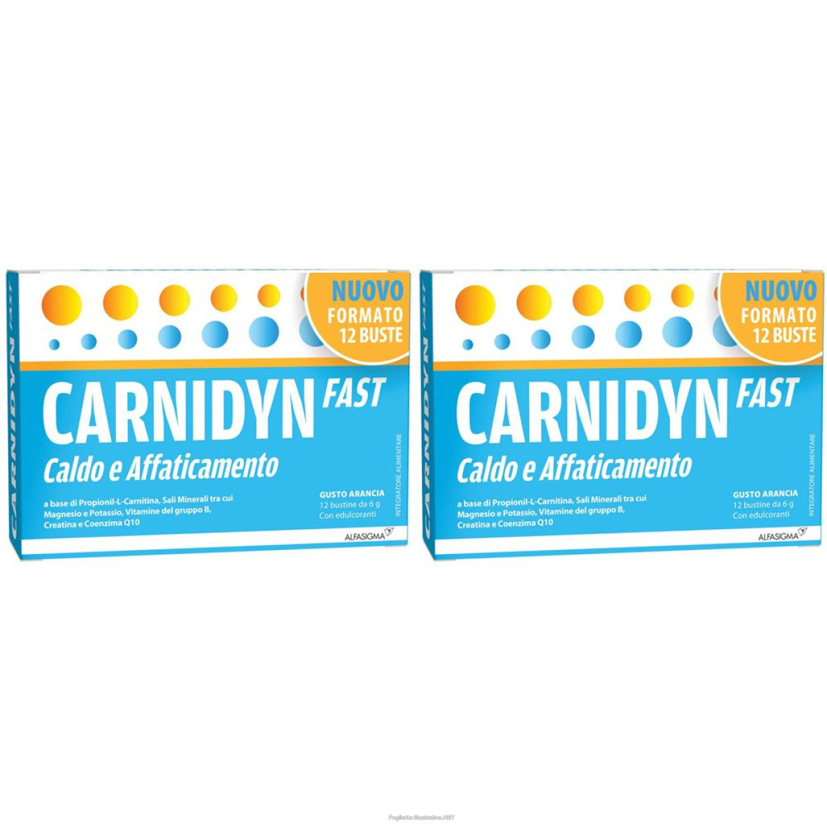 Cerca Prezzi di carnidyn fast bustine set da 2 2x72 g polvere per soluzione orale e acquista online