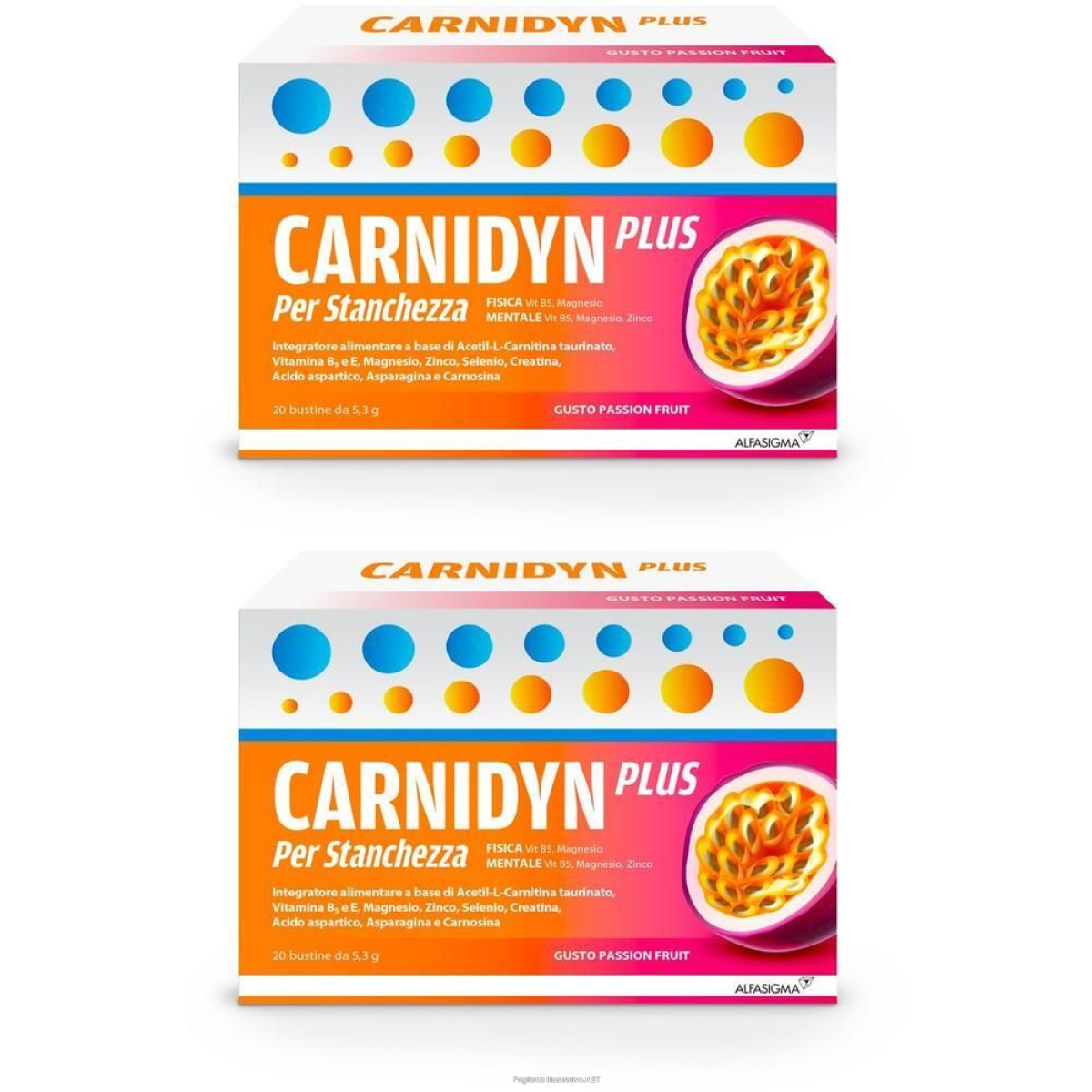 Cerca Prezzi di carnidyn plus bustine gusto passion fruit 2x20x5,3 g granuli e acquista online