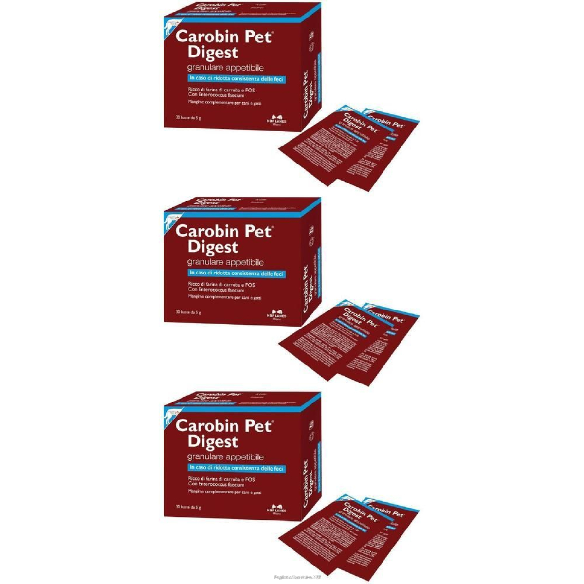 Cerca Prezzi di carobin pet digest granulare 30 buste da 5 g 3x150 g granuli e acquista online