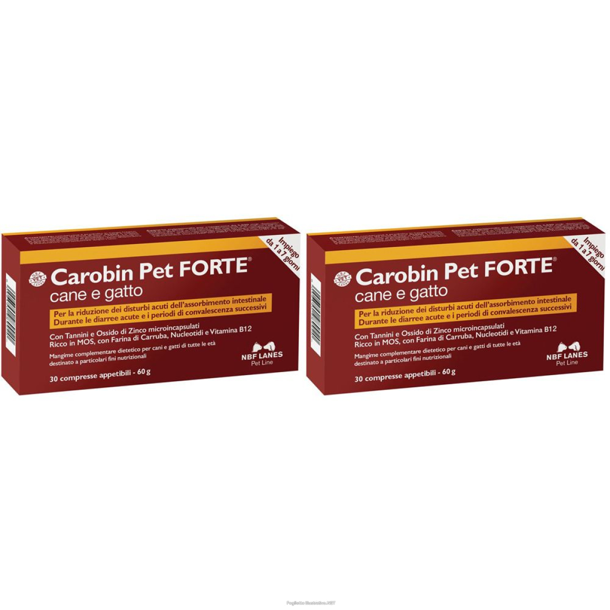 Cerca Prezzi di carobin pet forte cane e gatto set da 2 2x60 g compresse e acquista online