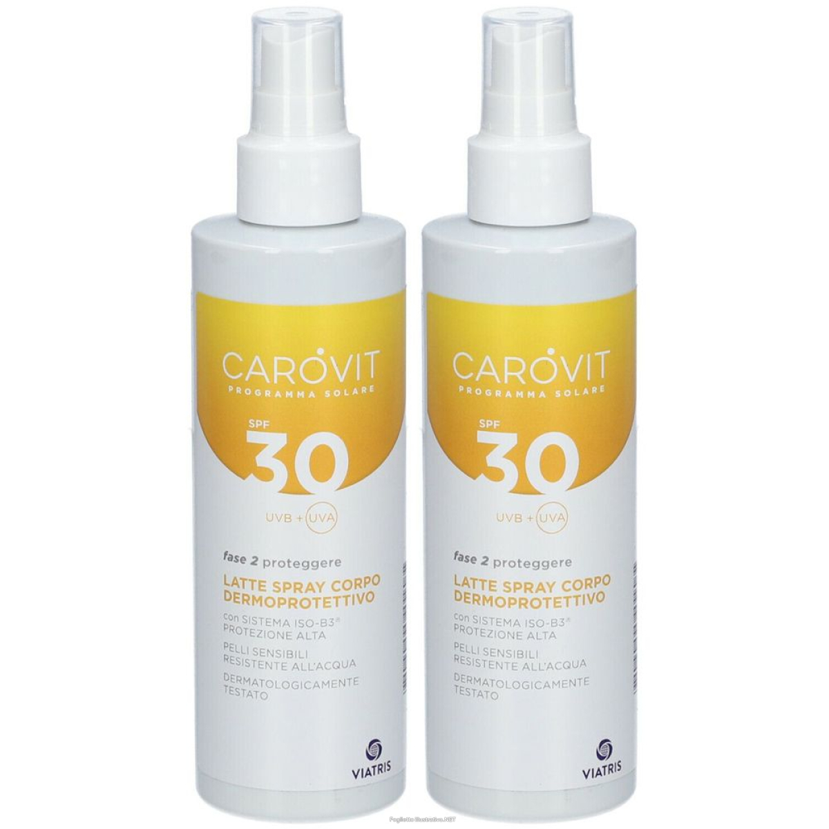 Cerca Prezzi di carovit latte spray corpo dermoprotettivo spf 30 set da 2 2x200 ml spr e acquista online